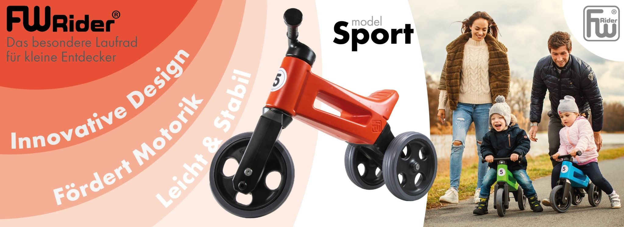 FWRider Laufrad Sport